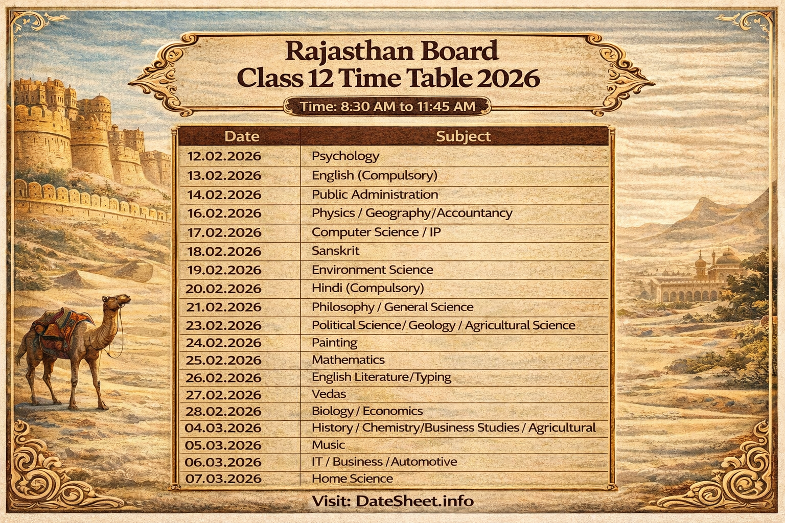 rajasthan-board-class-12-time-table-2026-date-sheet